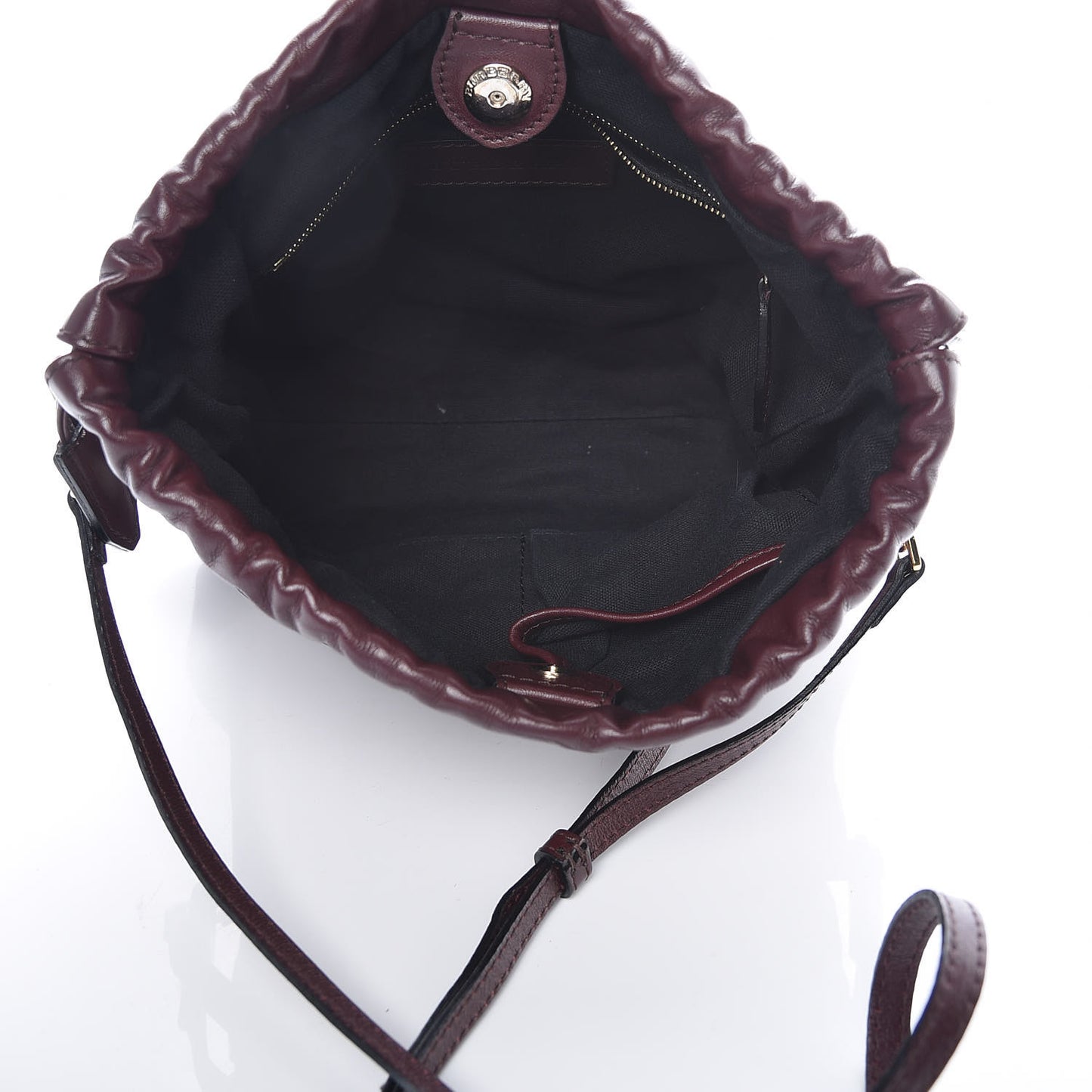 Calfskin House Check Little Crush Deep Claret