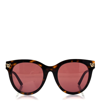 Cartier Panthere De Cartier Sunglasses Tortoise 2 of 9