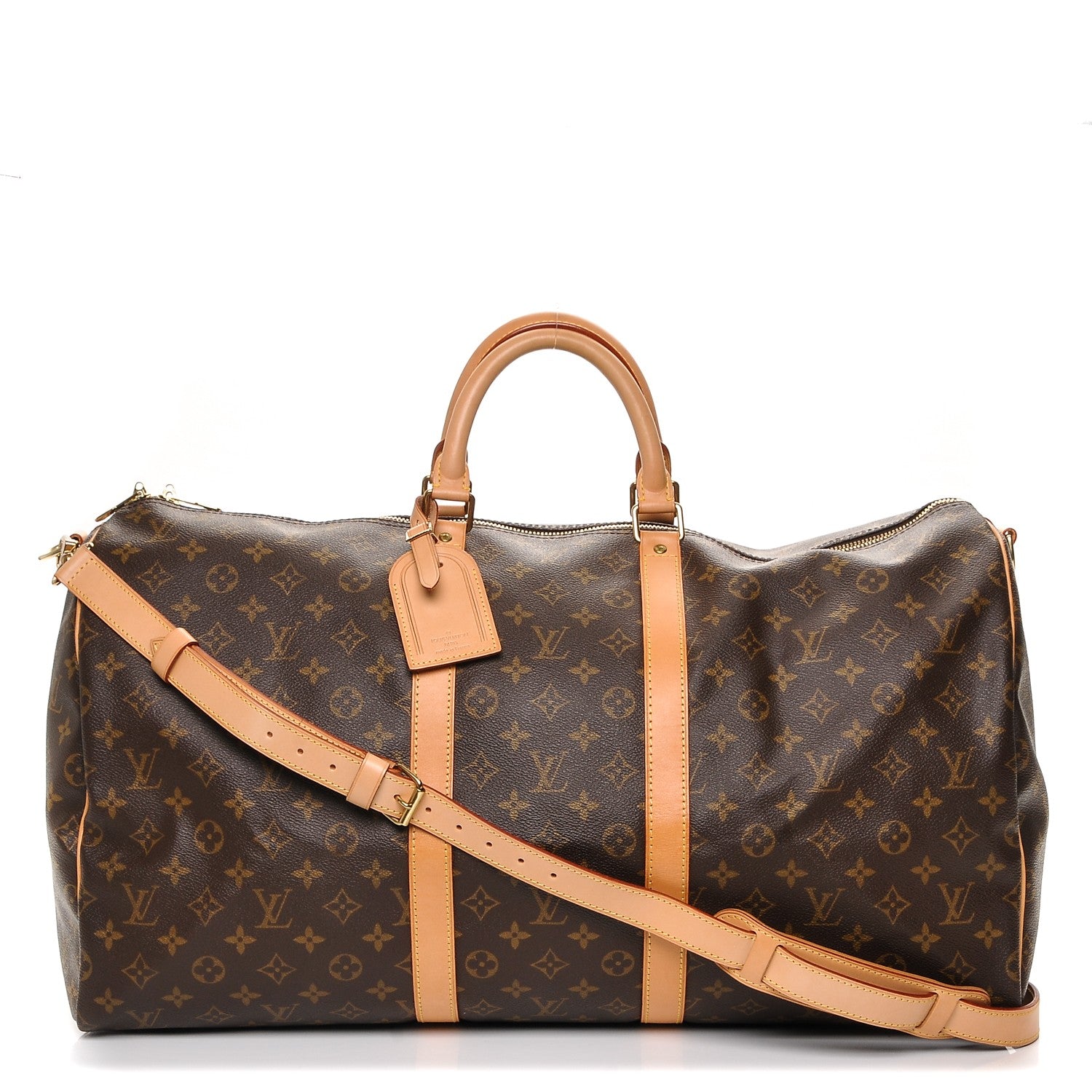 Louis Vuitton Monogram Keepall Bandouliere 55 1 of 7