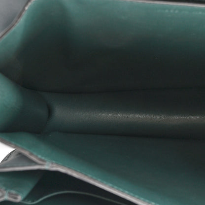 Celine Box Calfskin Medium Classic Box Flap Bag Dark Green 5 of 18