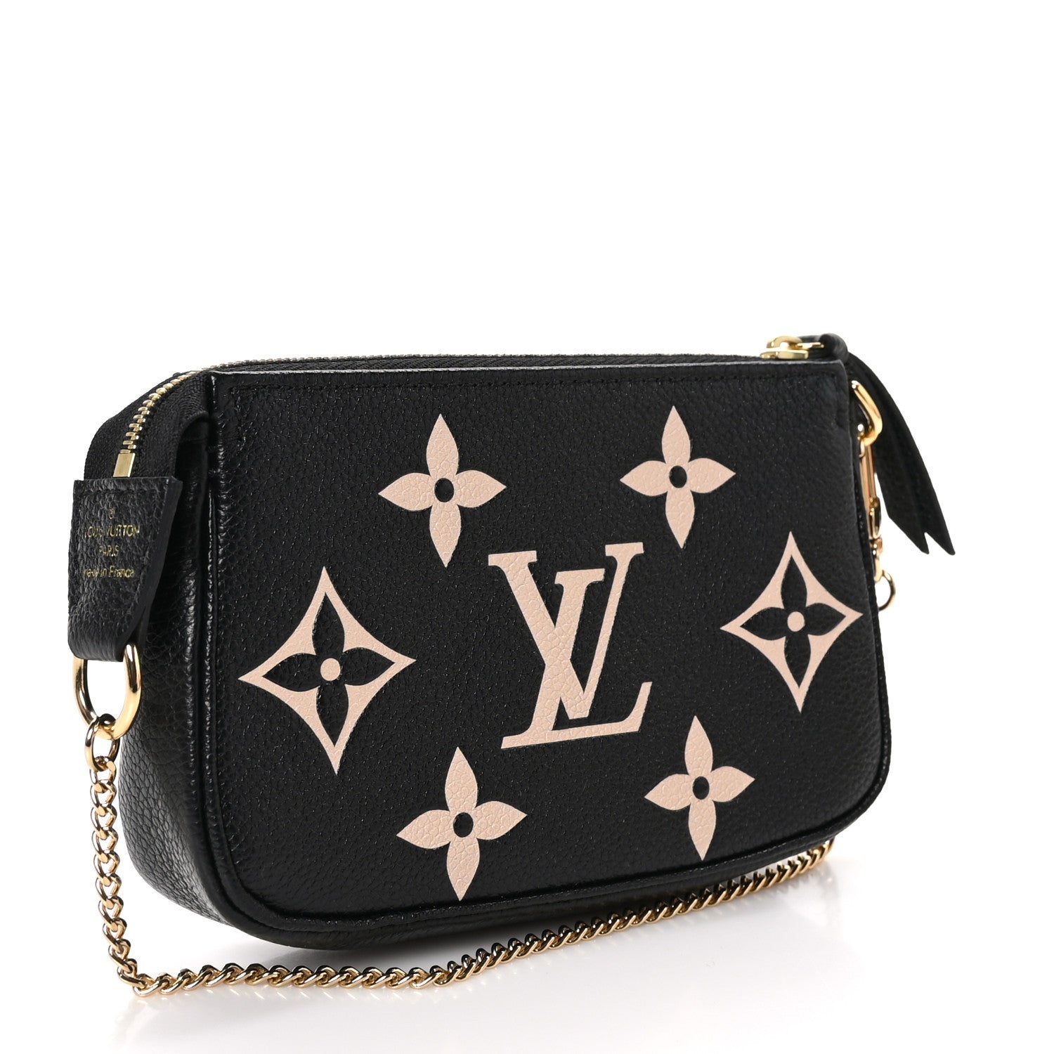 Louis Vuitton Empreinte Monogram Giant Mini Pochette Accessories Black 3 of 10