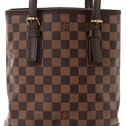 Louis Vuitton Damier Ebene Marais Bucket 23 8 of 14