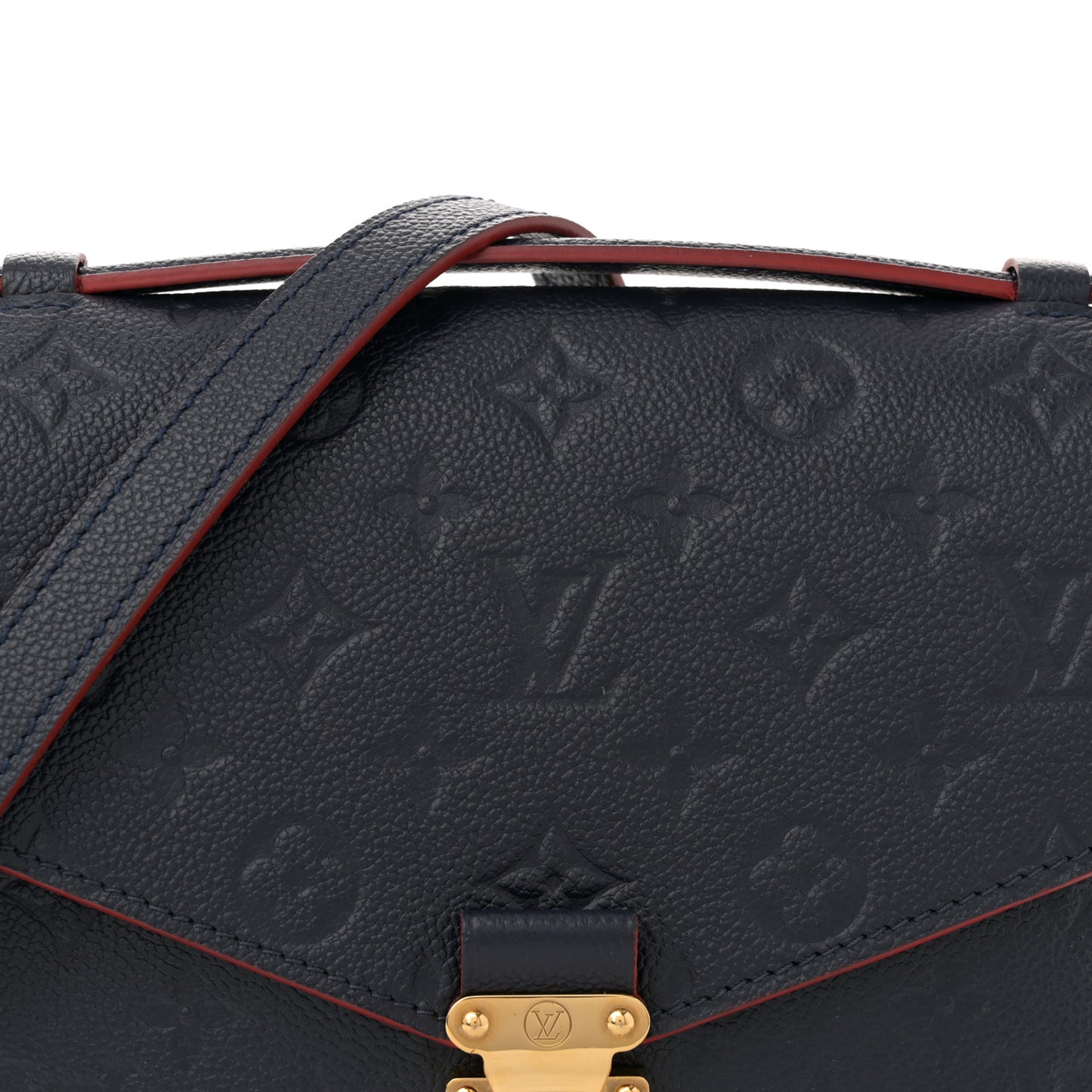Empreinte Pochette Metis Marine Rouge