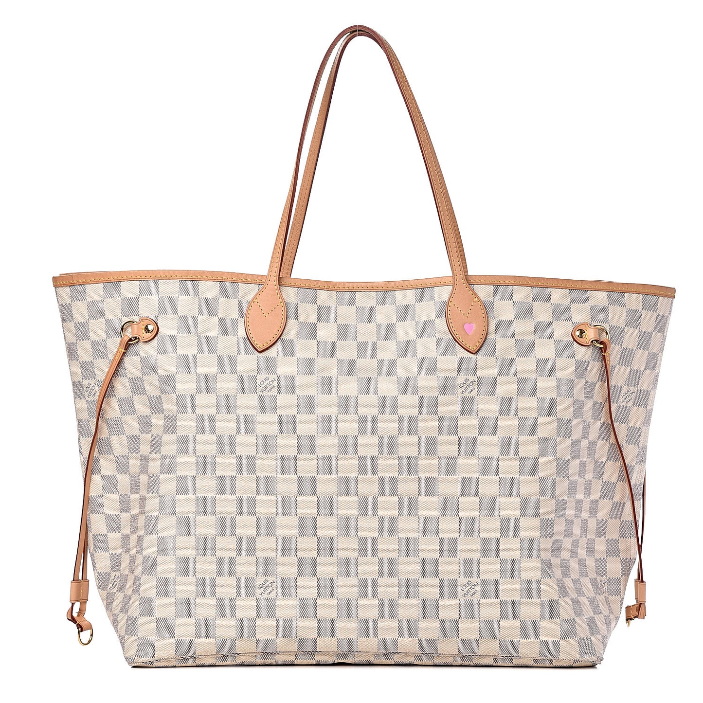 Damier Azur Neo Neverfull GM Rose Ballerine