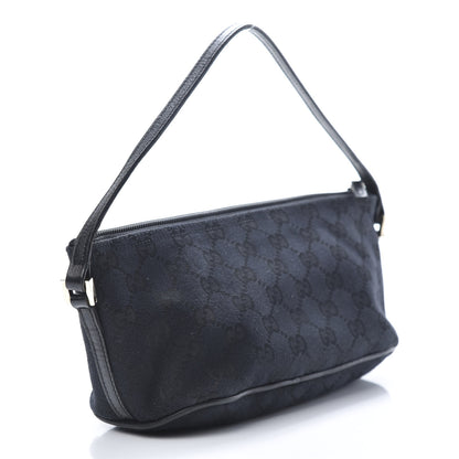 Gucci Monogram Boat Pochette Black 3 of 12