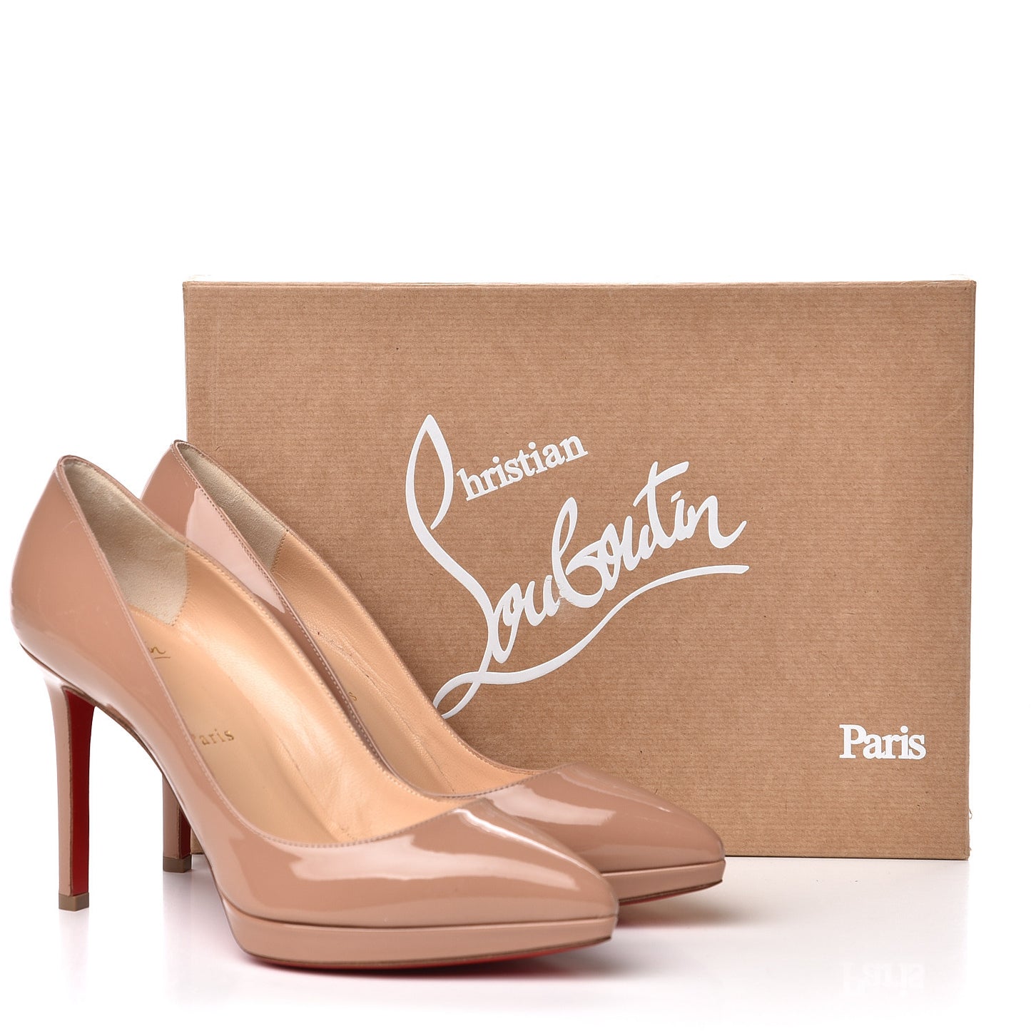Patent Pigalle Plato 100 Pumps 38 Nude