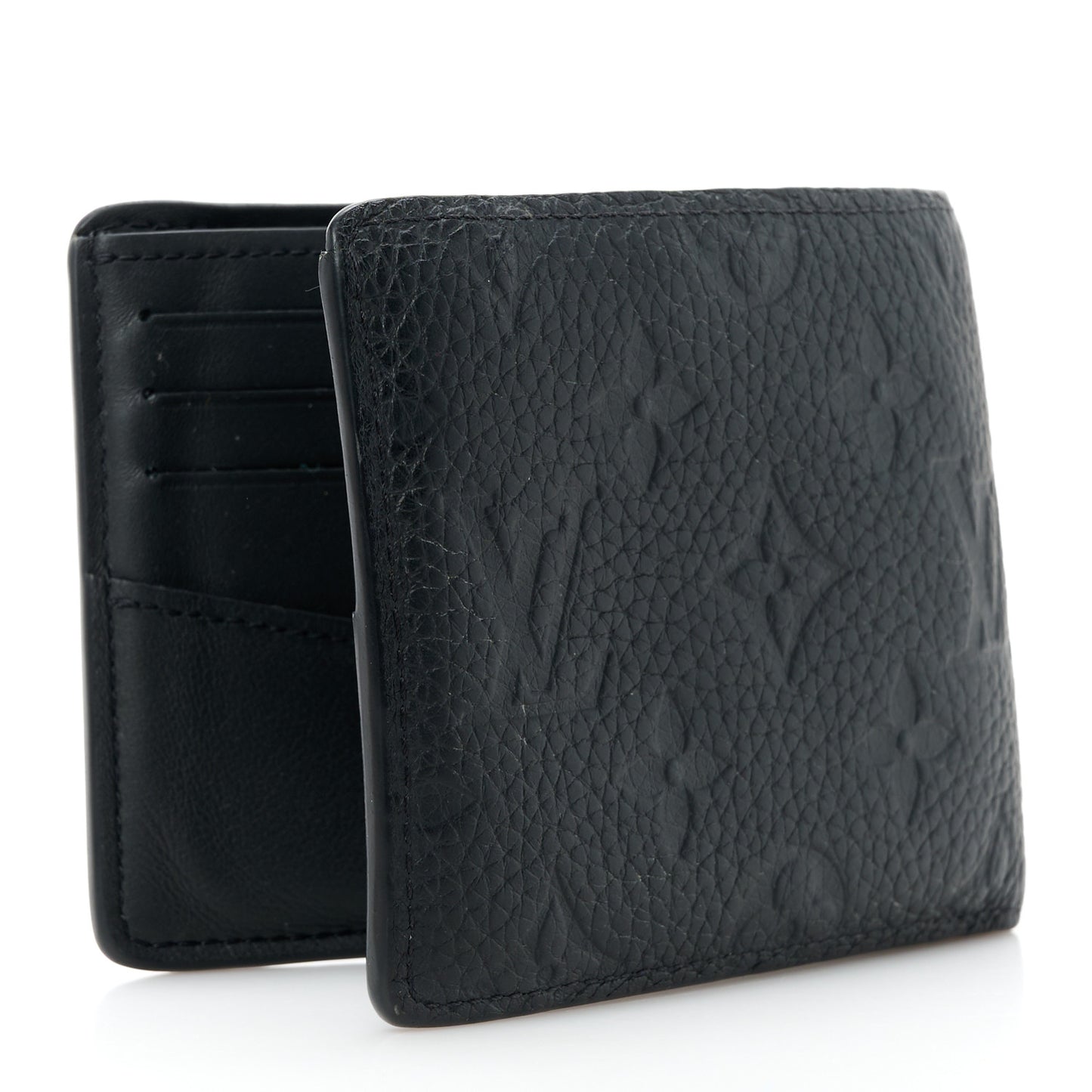Taurillon Slender Wallet Black