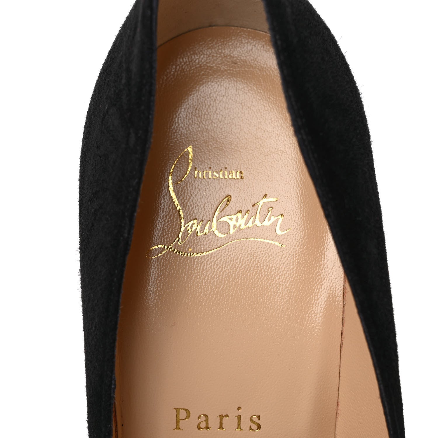 Christian Louboutin Suede Pigalle Pumps 38.5 Black 7 of 9