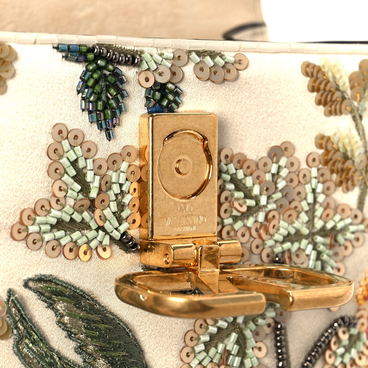 VALENTINO GARAVANI ビーズバッグ 2点セット 花柄 VALENTINO GARAVANI ビーズバッグ 2点セット 花柄 Valentino Garavani