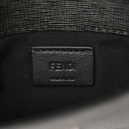 Fendi Vitello Elite Mink Fur Studded Karlito Tube Wallet on Chain Black 6 of 13