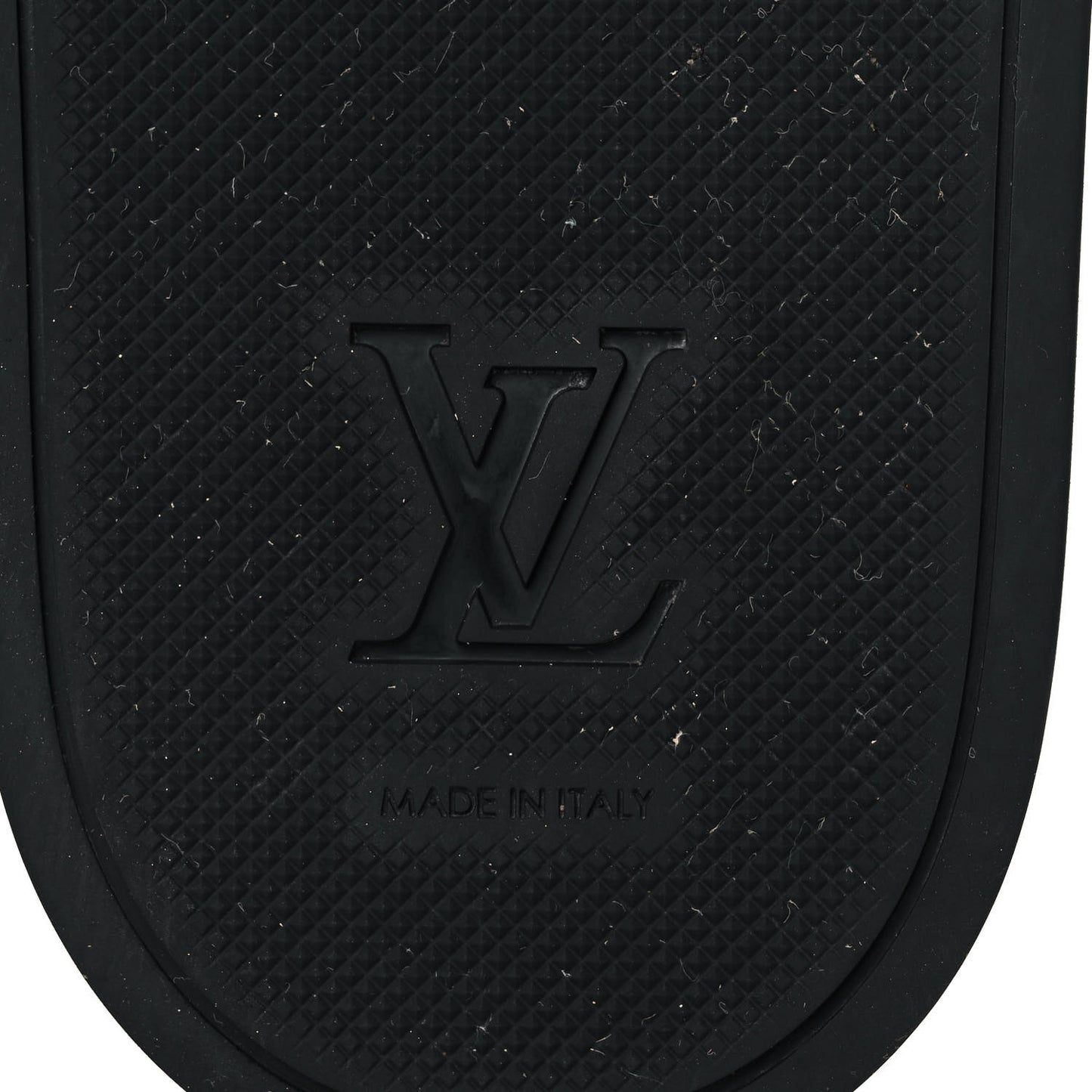 Rubber Monogram Mens Waterfront Mules 9 Macassar