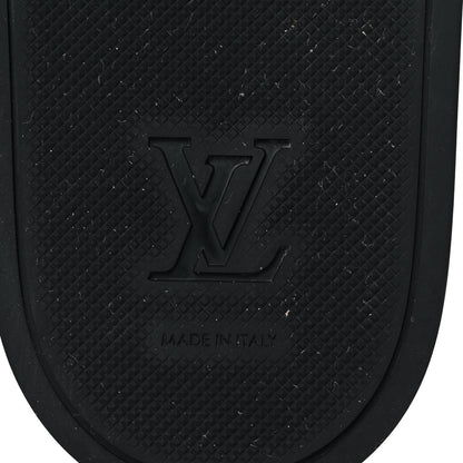 Louis Vuitton Rubber Monogram Mens Waterfront Mules 9 Macassar 6 of 8