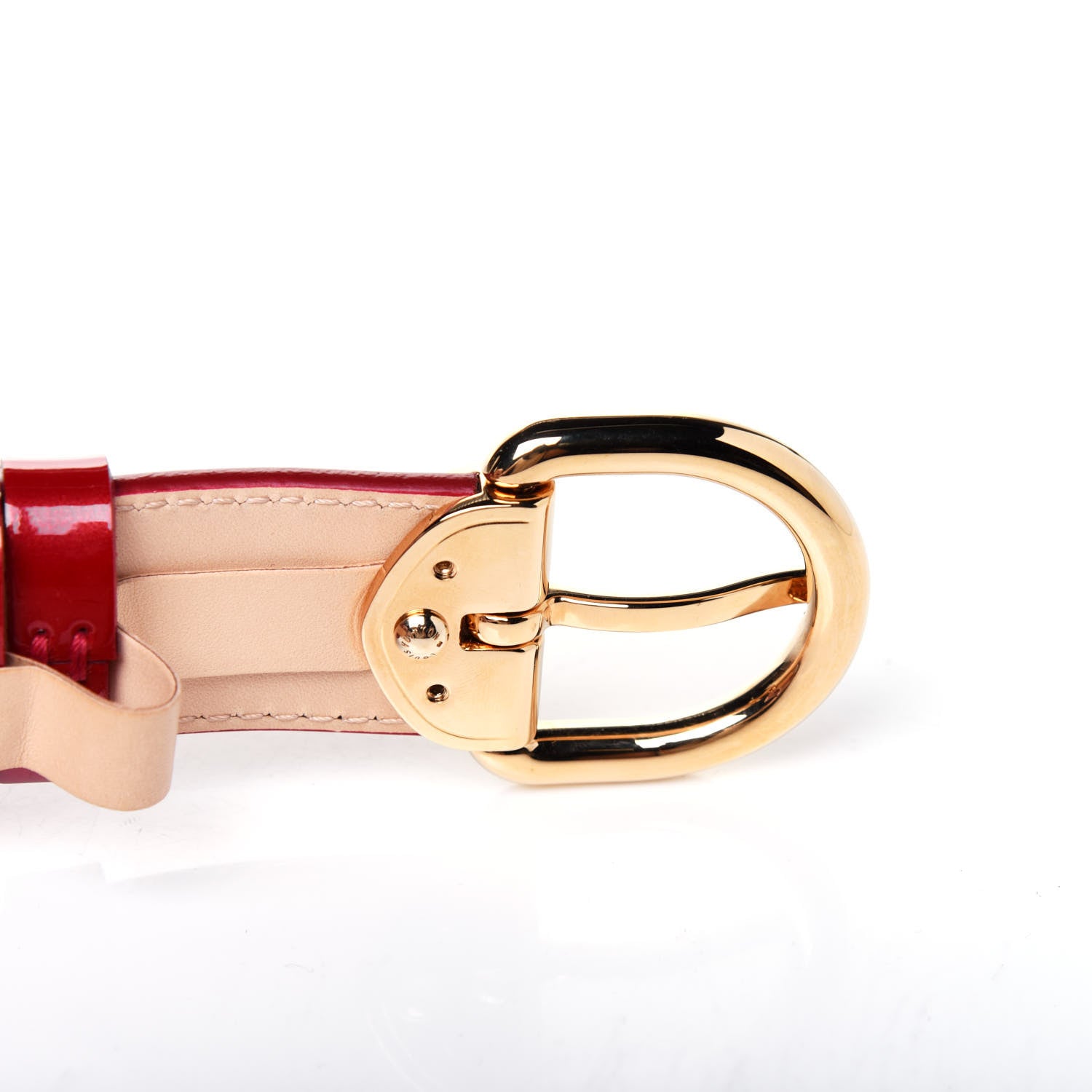 Louis Vuitton Vernis Ceinture 30mm Belt 90 36 Rouge 8 of 9