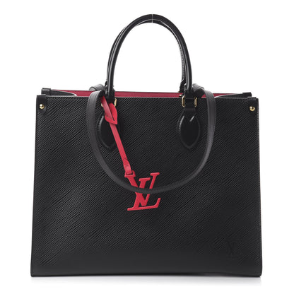 Louis Vuitton Epi Onthego MM Black 1 of 8