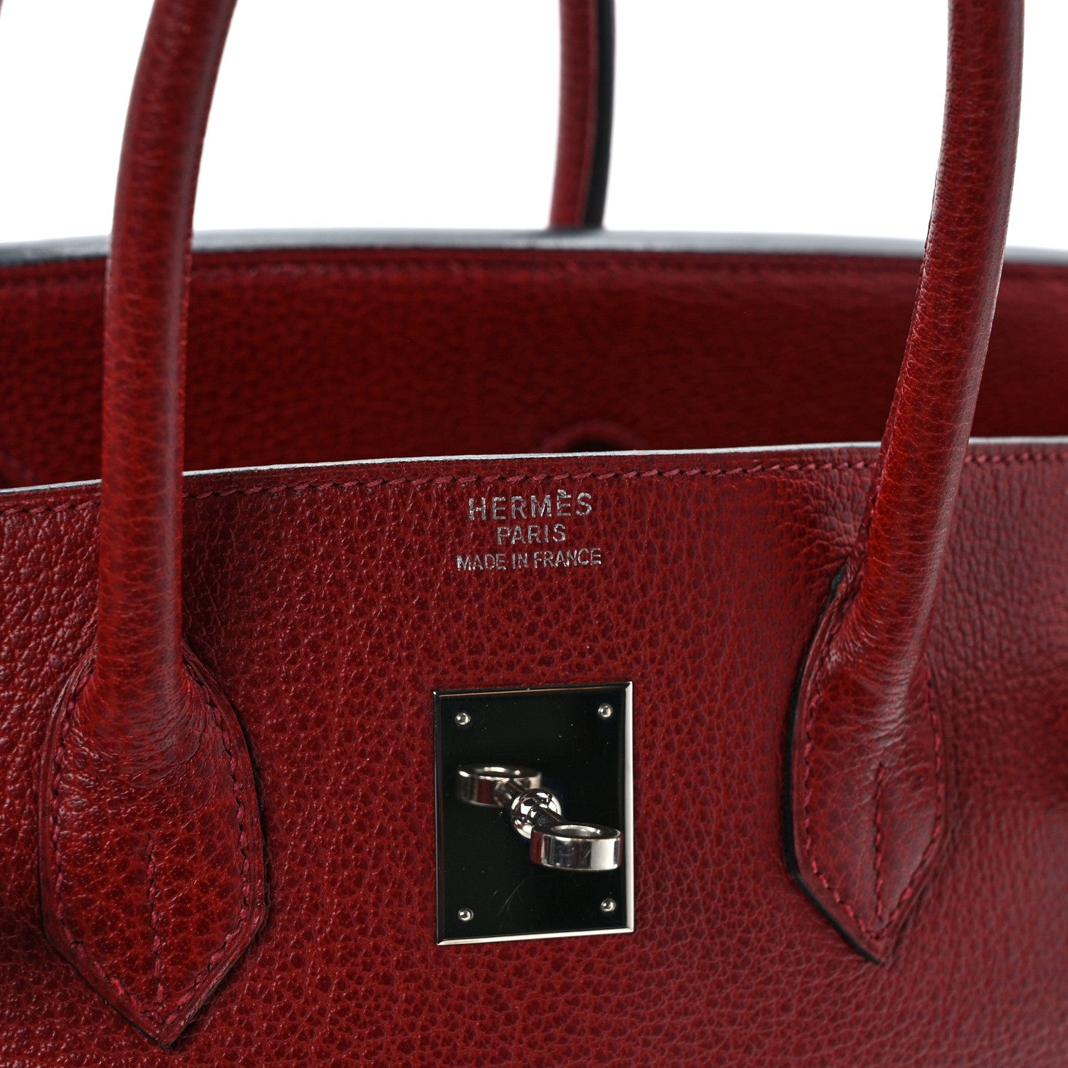 Hermes Buffle Skipper Birkin 35 Rouge H 6 of 14