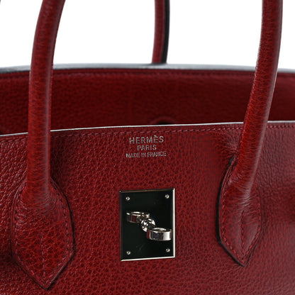 Hermes Buffle Skipper Birkin 35 Rouge H 6 of 14