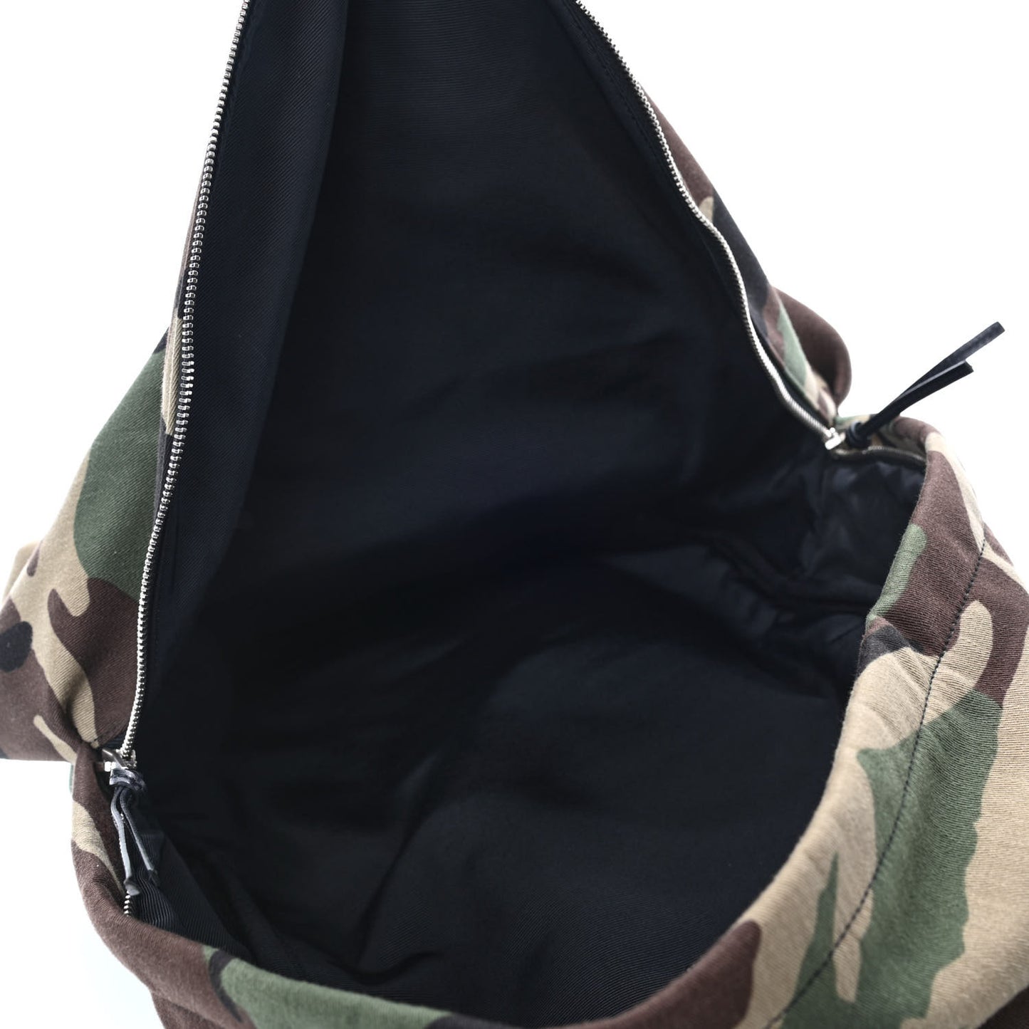 Canvas Camouflage Print Hunting Backpack Khaki