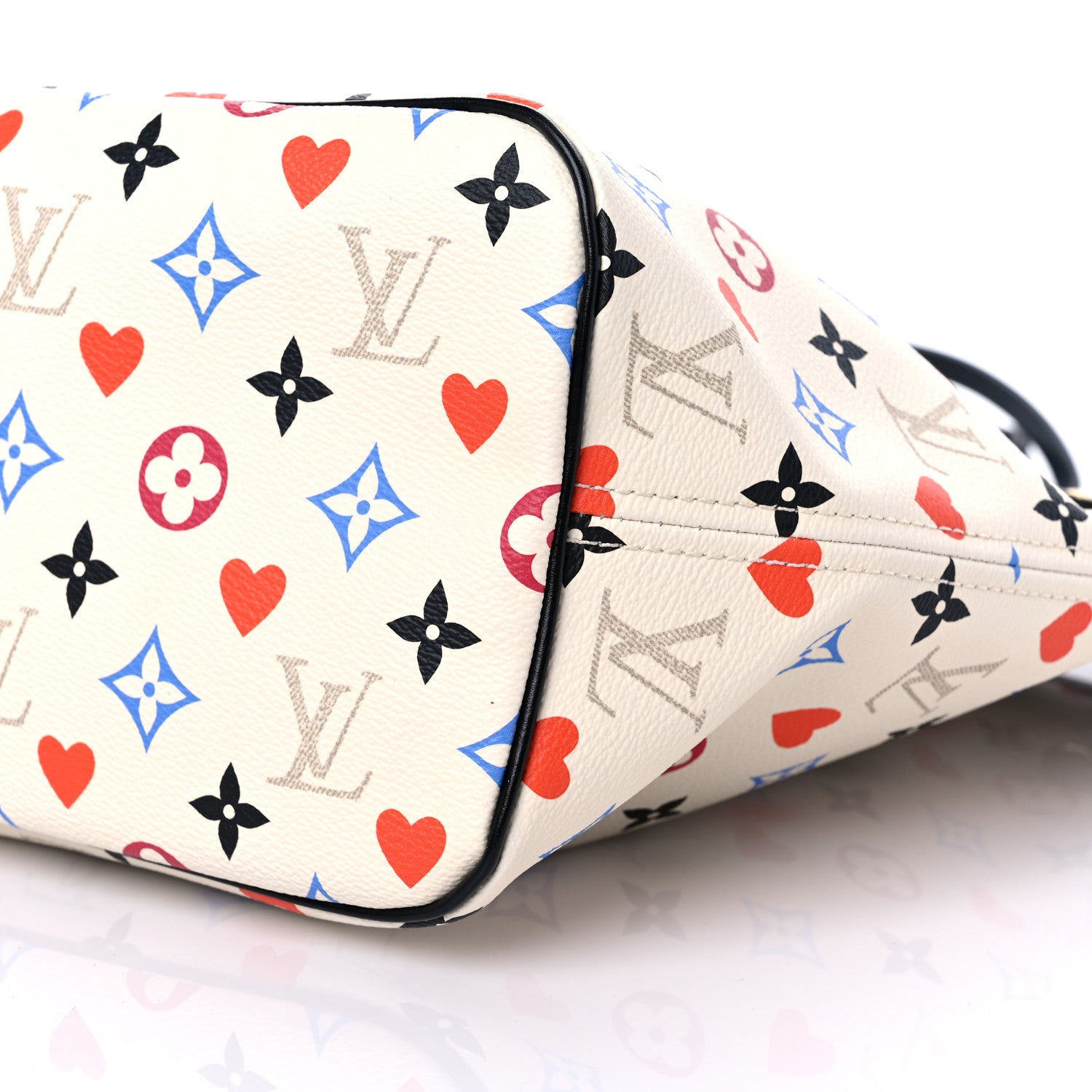 Louis Vuitton Game On Neverfull MM White 10 of 10