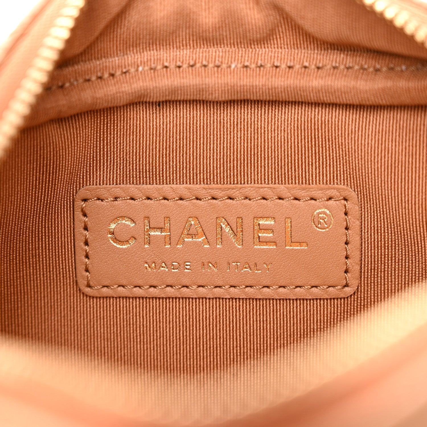 Chanel Caviar Quilted Mini Coco Tassel Camera Case Beige 6 of 10
