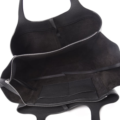 Celine Baby Grained Calfskin Medium Tri-Fold Bag Black 5 of 10