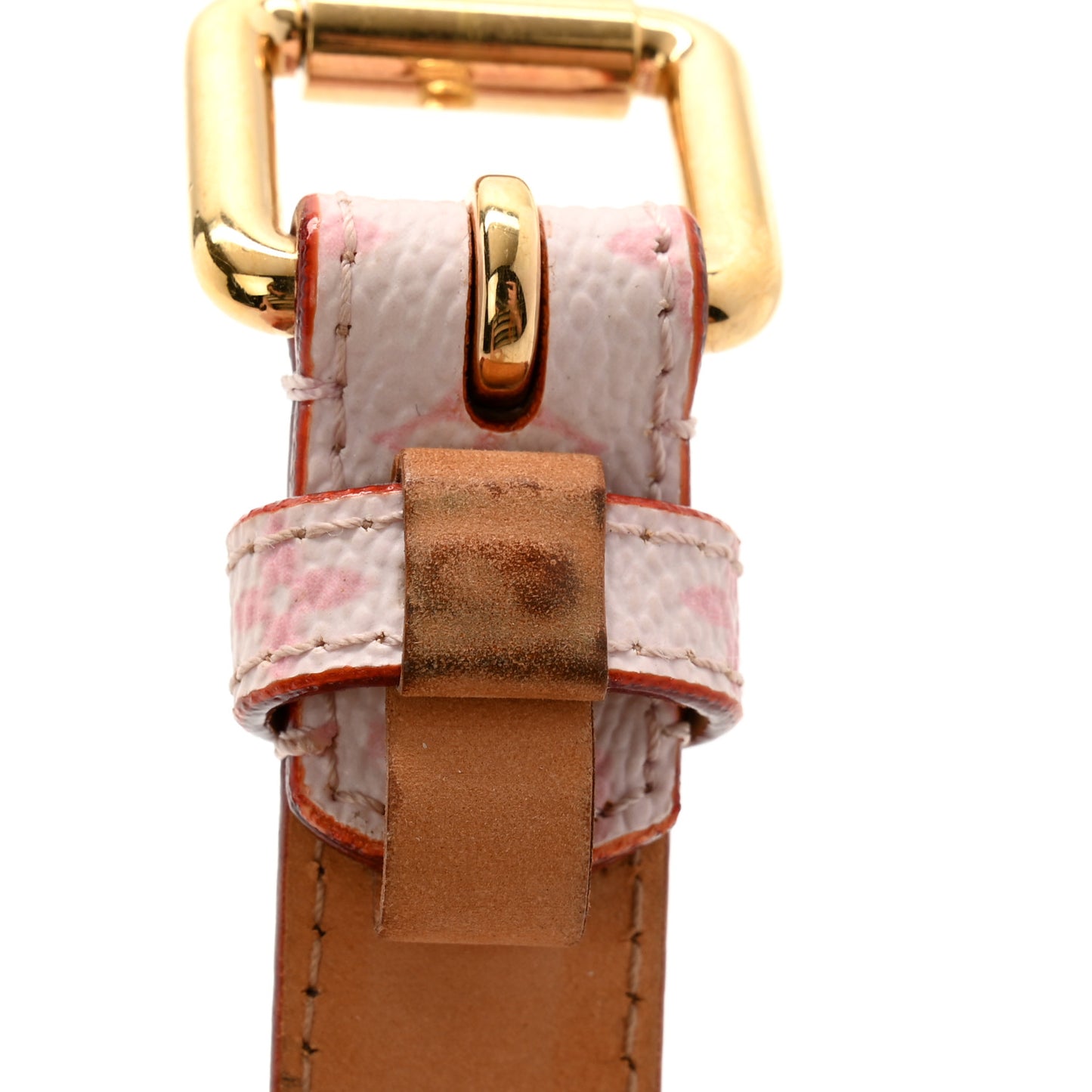 Monogram Belt 80 32 Pink
