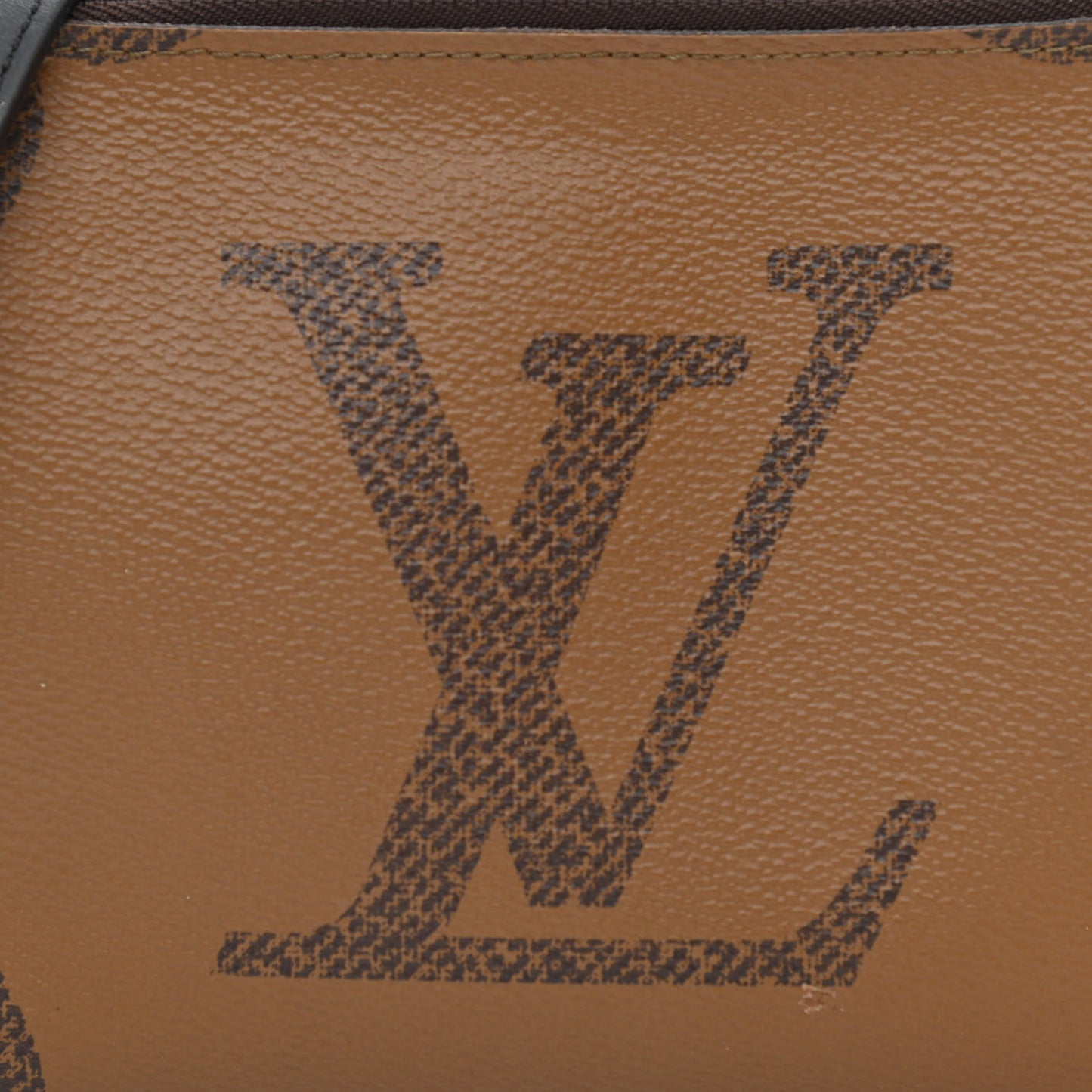 Reverse Monogram Giant Double Zip Pochette