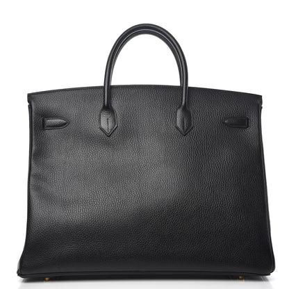 Hermes Ardennes Birkin 40 Black 5 of 36