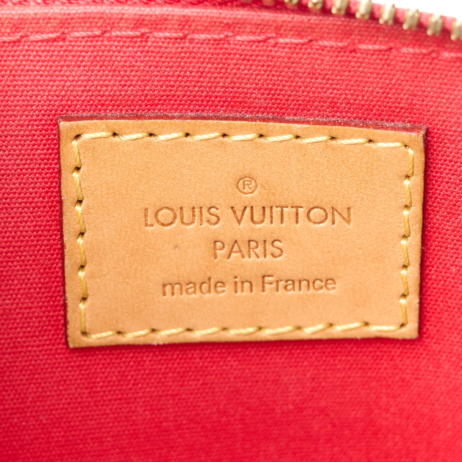 Louis Vuitton Vernis Alma BB Pomme D'Amour 6 of 12