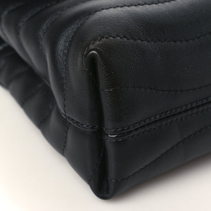 Louis Vuitton Calfskin LV New Wave Chain Bag Black 7 of 8