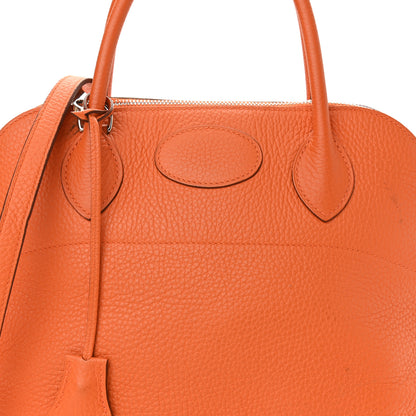 Hermes Taurillon Clemence Bolide 31 Orange 9 of 17