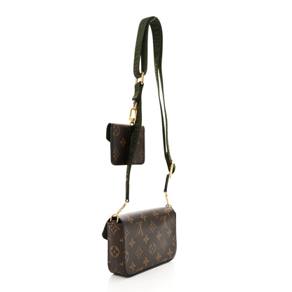 Louis Vuitton Monogram Felicie Strap & Go Kaki 3 of 10