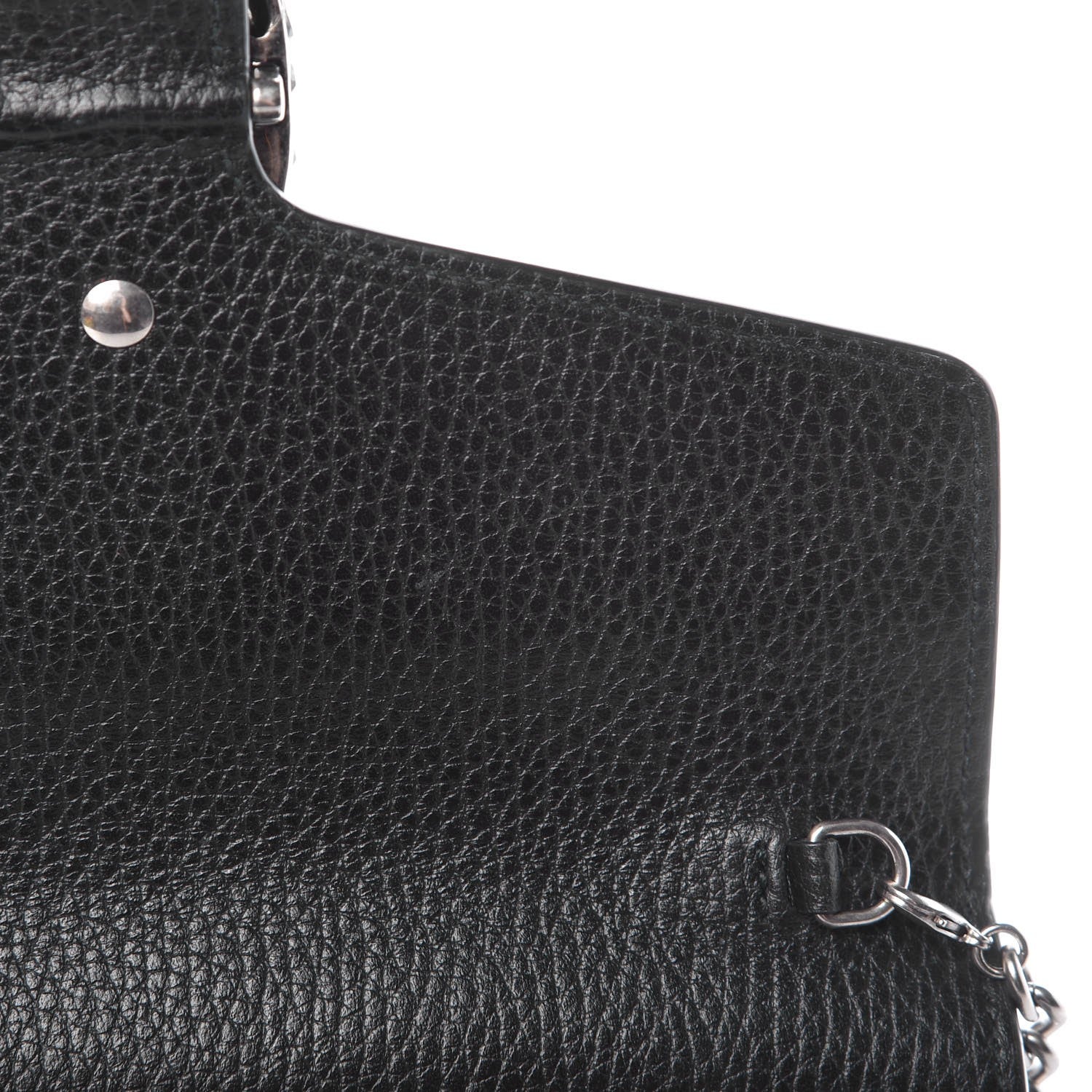Gucci Calfskin Mini Dionysus Chain Wallet Black 9 of 11