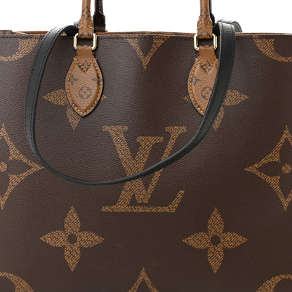 Louis Vuitton LOUIS VUITTON Reverse Monogram Giant Onthego MM 8 of 11