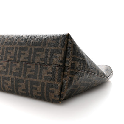 Fendi Zucca Spalmati Medium Roll Tote Tobacco Moro 9 of 9