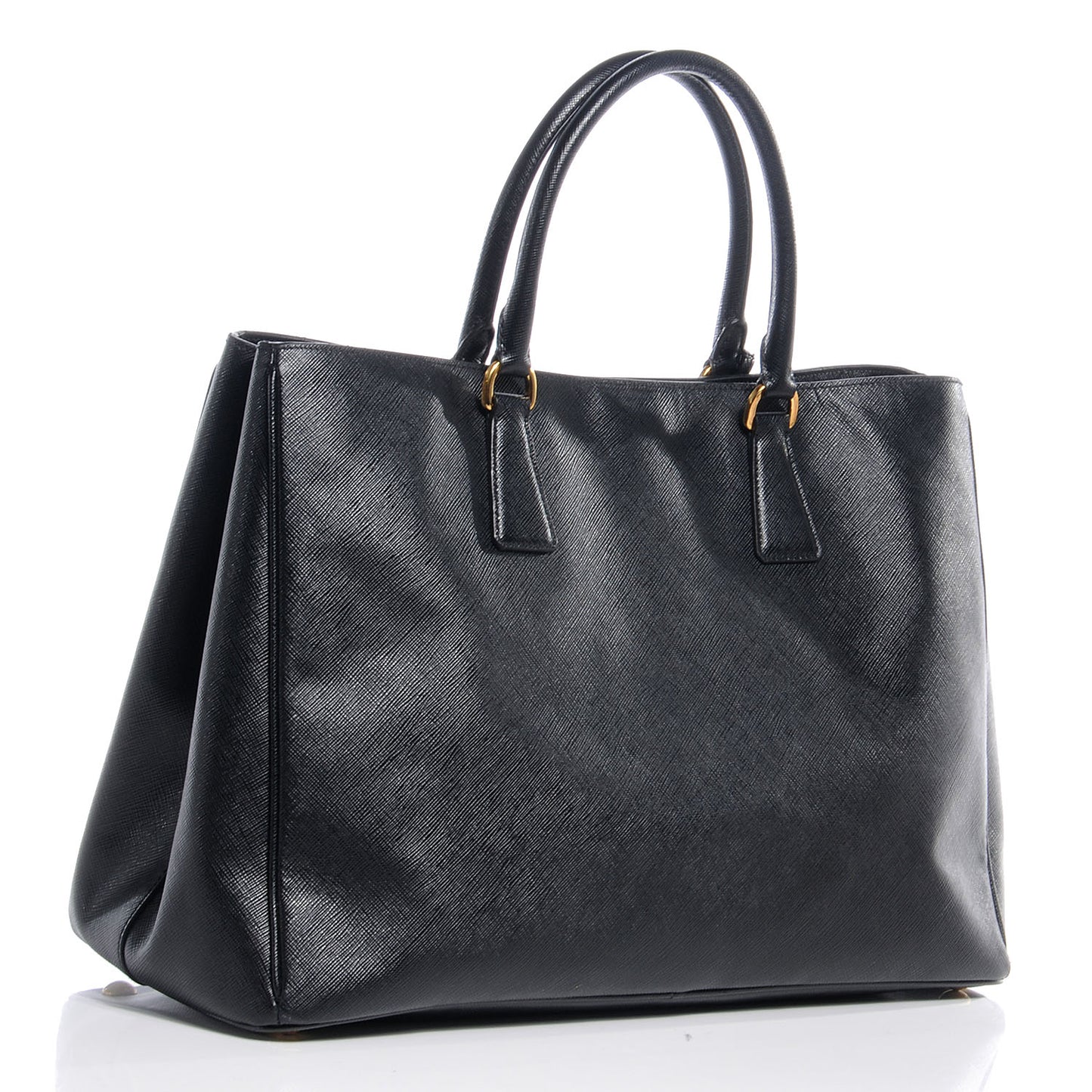 Saffiano Lux Large Tote Nero Black