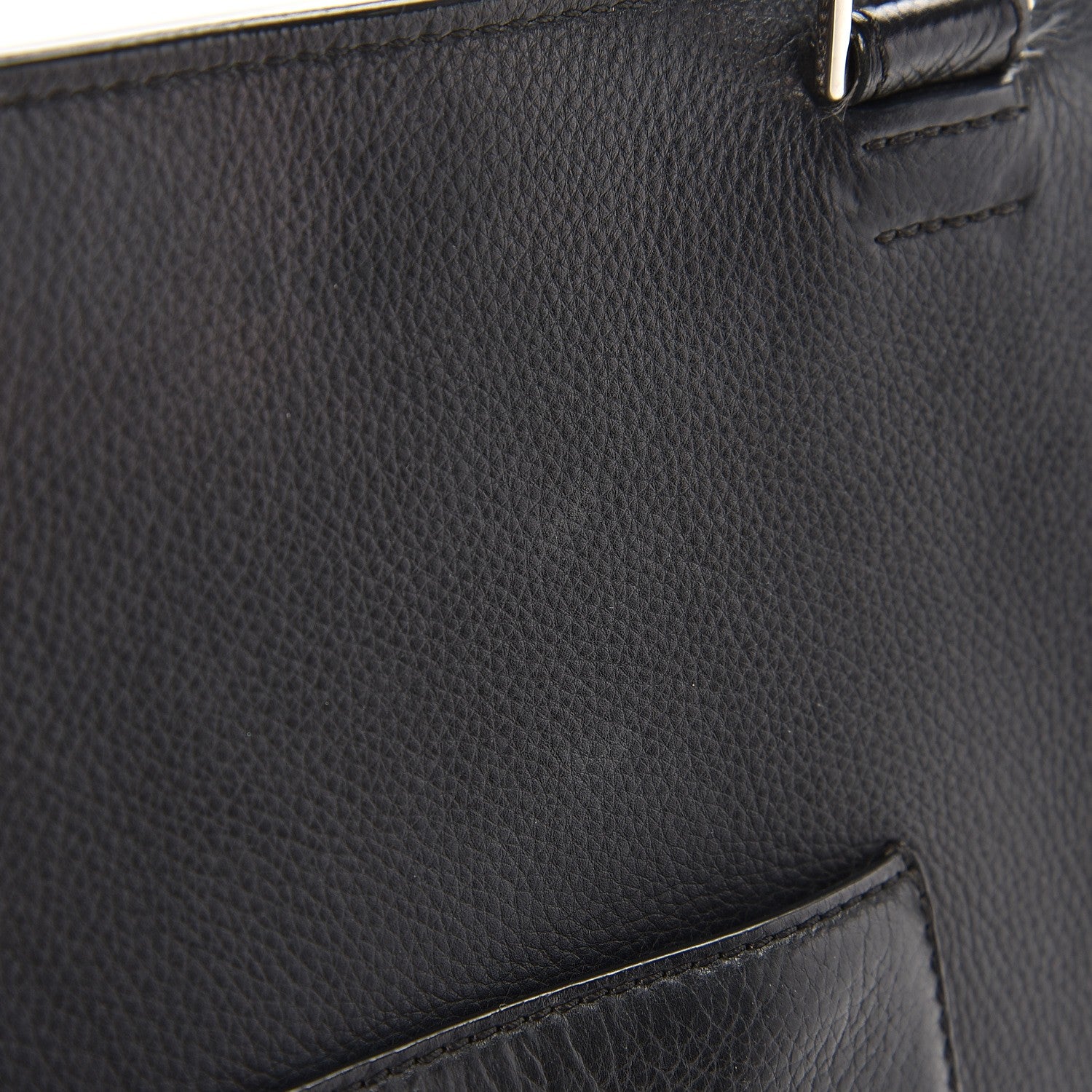 Celine Supple Calfskin Medium Edge Shoulder Bag Black 7 of 15