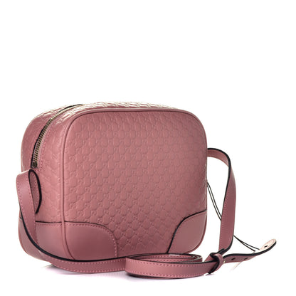 Gucci Soft Microguccissima Mini Bree Messenger Bag Soft Pink 3 of 9