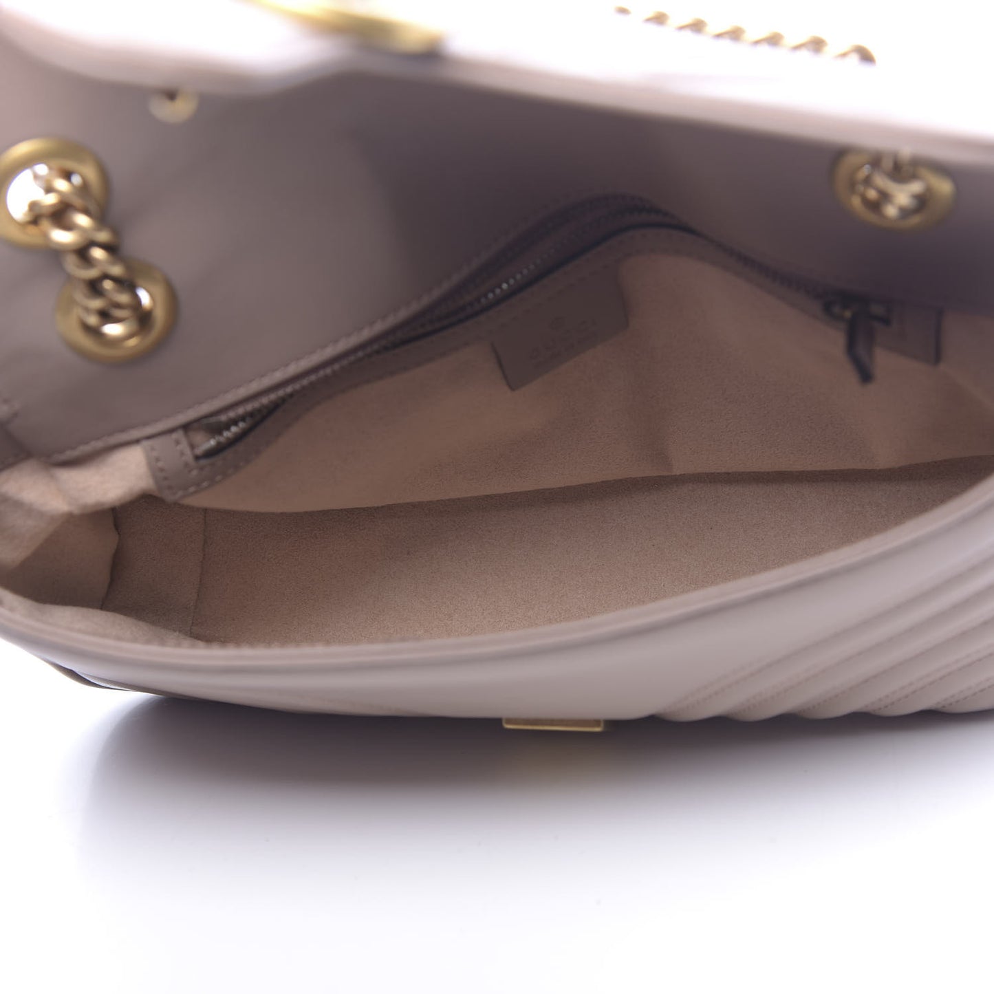 Calfskin Matelasse Small GG Marmont Shoulder Bag Porcelain Rose