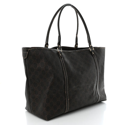 Gucci GG Plus Monogram Large Joy Tote Dark Brown 2 of 16