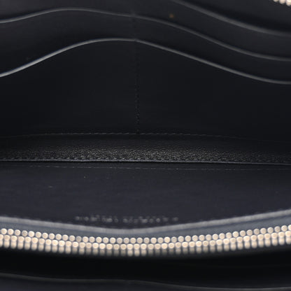 Bottega Veneta Nappa Intrecciato Zip Around Wallet Black 5 of 9