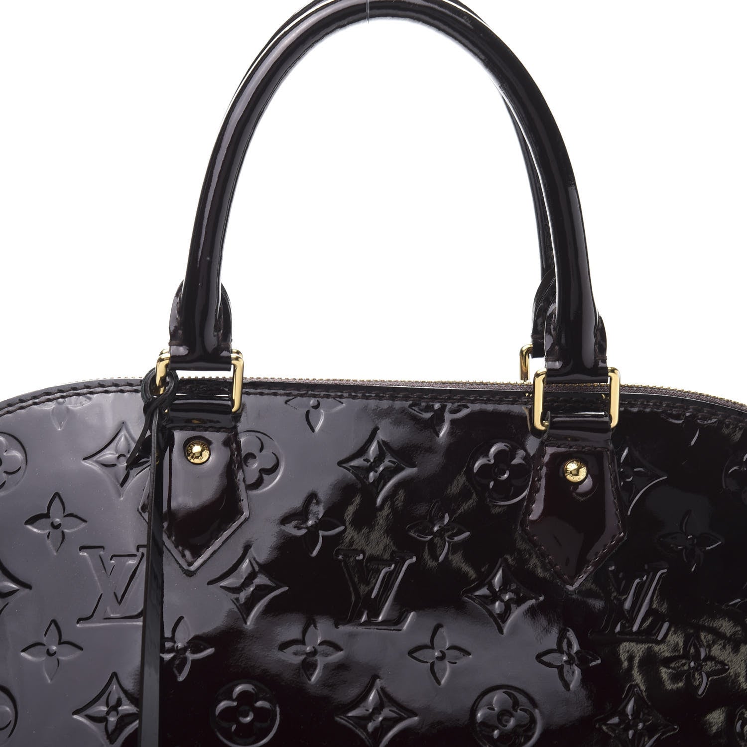 Louis Vuitton Vernis Alma GM Amarante 10 of 16