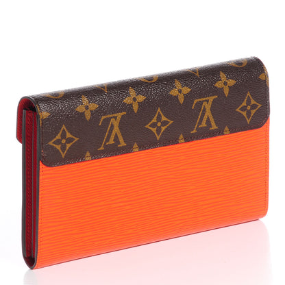 Louis Vuitton Epi Monogram Marie-Rose Wallet Piment 3 of 8