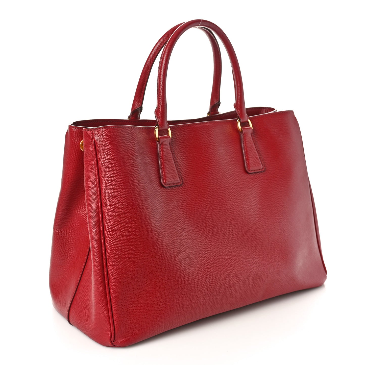 Saffiano Lux Large Tote Fuoco