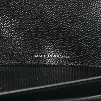 Chanel Caviar Quilted Large Boy Gusset Flap Wallet Black 7 of 13