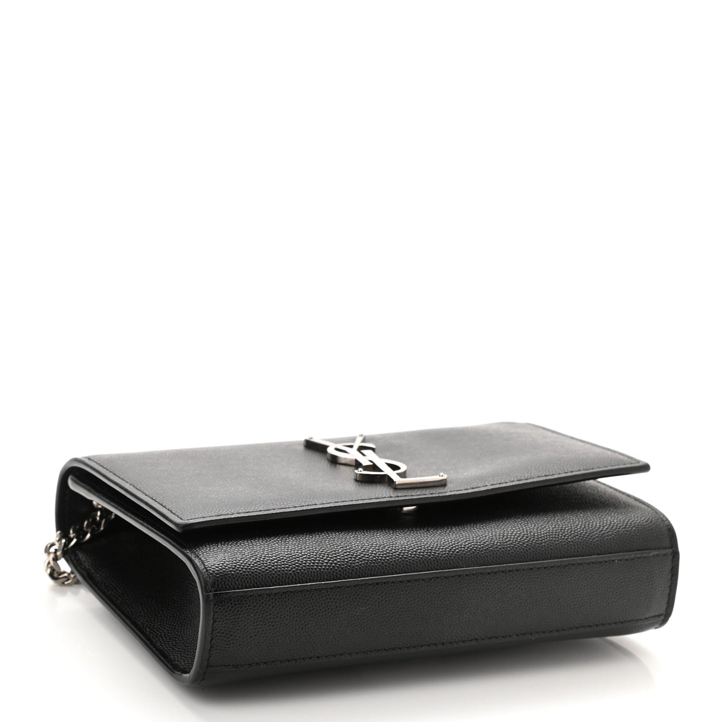 Grain De Poudre Small Monogram Kate Satchel Black
