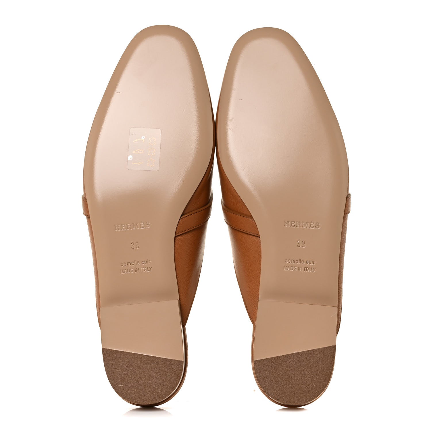 Hermes Goatskin Oz Mules 39 Palissandre 5 of 9