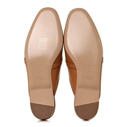 Hermes Goatskin Oz Mules 39 Palissandre 5 of 9