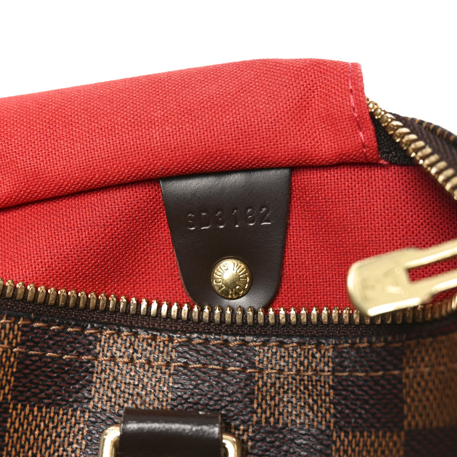Louis Vuitton Damier Ebene Speedy Bandouliere 30 12 of 18