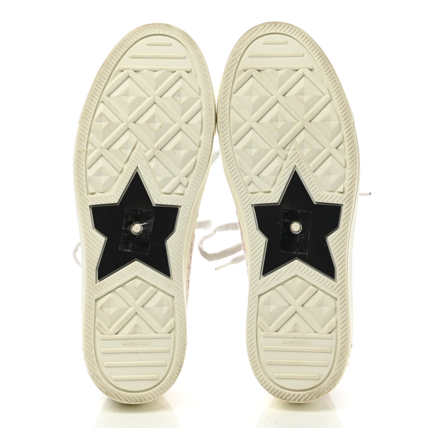 Canvas Oblique Walk'N'Dior Low Top Sneakers 39 Powder Nude