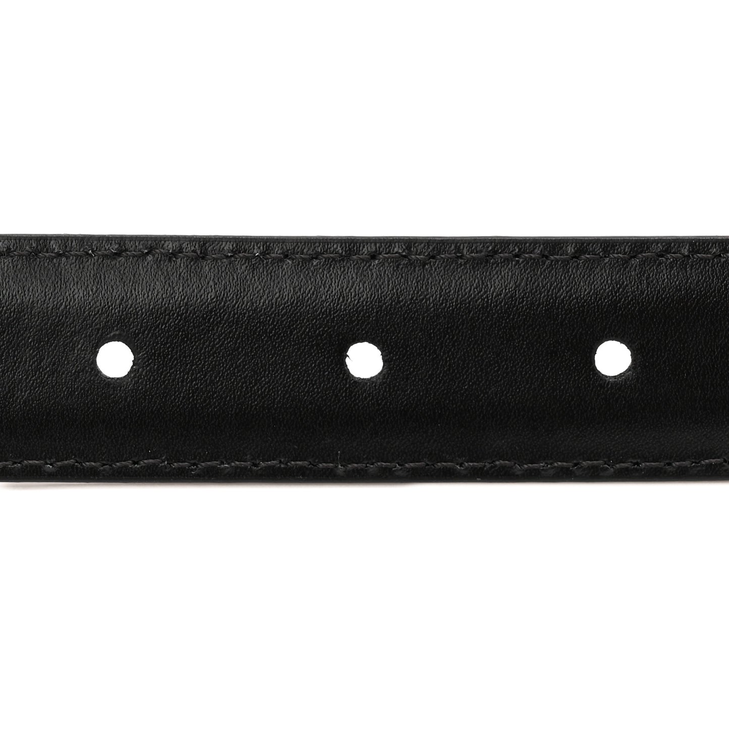 Box Calfskin Medium 25mm Triomphe Belt 75 Black